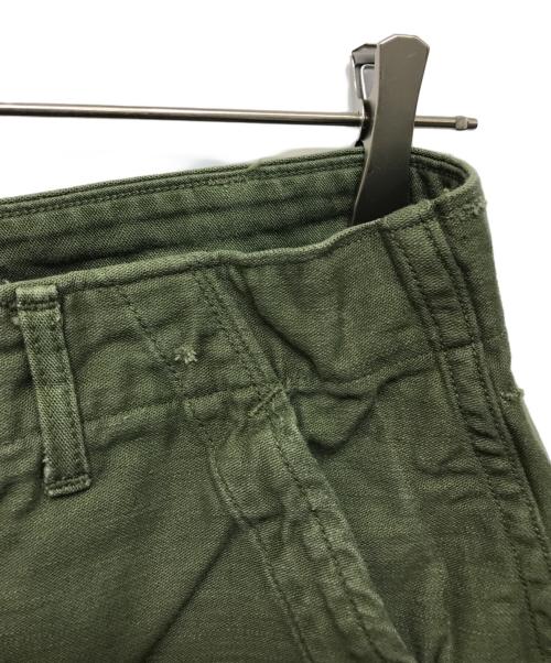 US ARMY（ユーエスアーミー）US ARMY (ユーエスアーミー) 60’s コットンサテンベイカーパンツ カーキ サイズ:W36の古着・服飾アイテム