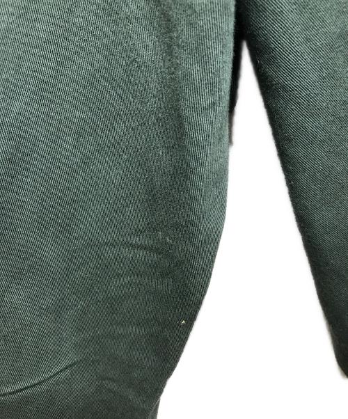 DRIES VAN NOTEN（ドリスヴァンノッテン）DRIES VAN NOTEN (ドリスヴァンノッテン) コットンワイドパンツ グリーン サイズ:46の古着・服飾アイテム