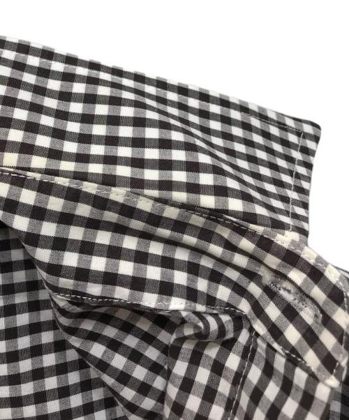 RAF SIMONS（ラフシモンズ）RAF SIMONS (ラフシモンズ) ギンガムチェックシャツ ブラック サイズ:46の古着・服飾アイテム