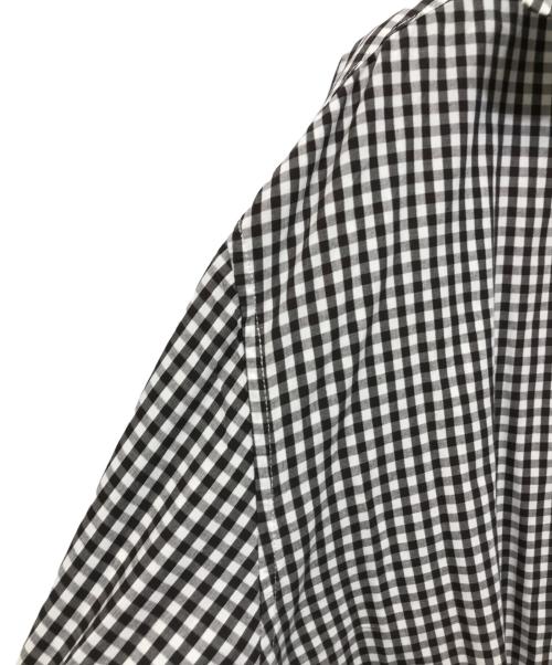 RAF SIMONS（ラフシモンズ）RAF SIMONS (ラフシモンズ) ギンガムチェックシャツ ブラック サイズ:46の古着・服飾アイテム