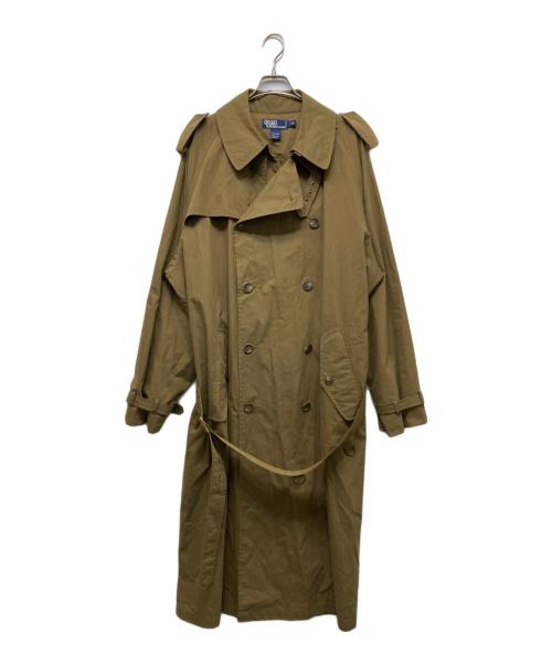 POLO RALPH LAUREN（ポロ・ラルフローレン）POLO RALPH LAUREN (ポロ・ラルフローレン) 90’S 一枚袖トレンチコート カーキ サイズ:ＸＬの古着・服飾アイテム