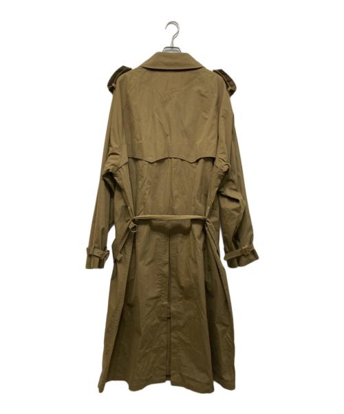 POLO RALPH LAUREN（ポロ・ラルフローレン）POLO RALPH LAUREN (ポロ・ラルフローレン) 90’S 一枚袖トレンチコート カーキ サイズ:ＸＬの古着・服飾アイテム
