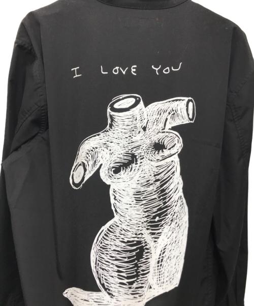 SUPREME（シュプリーム）Supreme (シュプリーム) Harrington daniel johnston ブラック サイズ:Lの古着・服飾アイテム