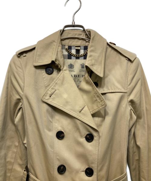 BURBERRY（バーバリー）BURBERRY (バーバリー) トレンチコート ブラウン サイズ:38の古着・服飾アイテム