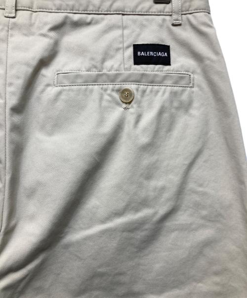 BALENCIAGA（バレンシアガ）BALENCIAGA (バレンシアガ) チノトラウザーズ ベージュ サイズ:46の古着・服飾アイテム