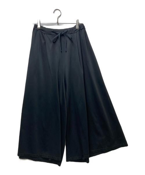 mizuiro-ind（ミズイロインド）mizuiro-ind (ミズイロインド) ワイドパンツ ブラック サイズ:2の古着・服飾アイテム