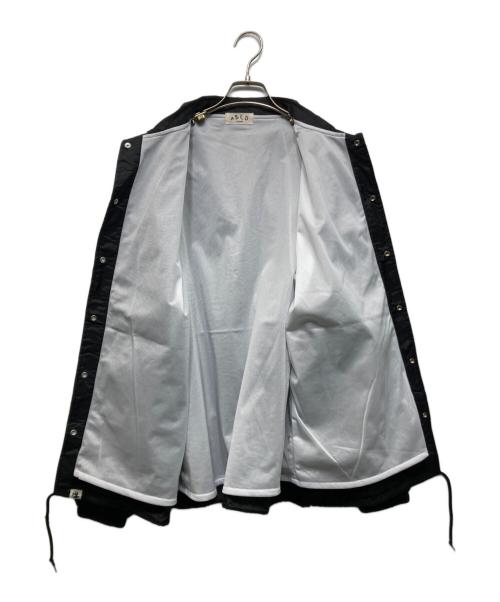 ABCD FLEURS（エービーシーディー フルール）ABCD FLEURS (エービーシーディー フルール) コーチジャケット ブラック サイズ:XLの古着・服飾アイテム