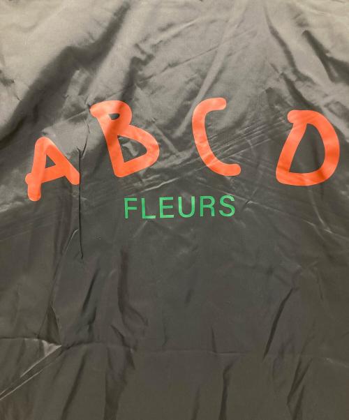 ABCD FLEURS（エービーシーディー フルール）ABCD FLEURS (エービーシーディー フルール) コーチジャケット ブラック サイズ:XLの古着・服飾アイテム