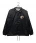ABCD FLEURS（エービーシーディー フルール）の古着「コーチジャケット」｜ブラック