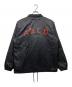 ABCD FLEURS (エービーシーディー フルール) コーチジャケット ブラック サイズ:XL：10000円