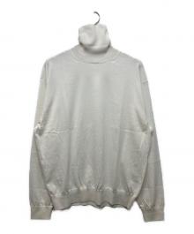 everyone（エブリワン）の古着「タートルネックニット」｜ホワイト