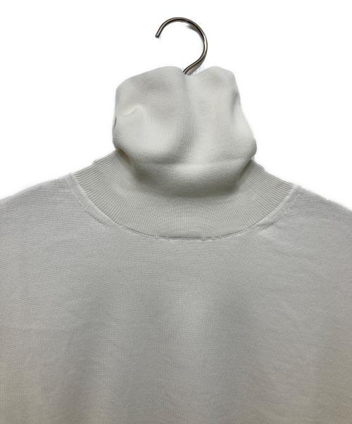 everyone（エブリワン）everyone (エブリワン) タートルネックニット ホワイト サイズ:XLの古着・服飾アイテム