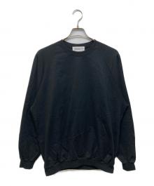 everyone（エブリワン）の古着「Cotton Crew Neck T-Shirt」｜ブラック