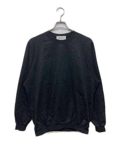 everyone（エブリワン）everyone (エブリワン) Cotton Crew Neck T-Shirt ブラック サイズ:Ⅼの古着・服飾アイテム