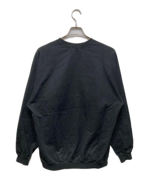 everyone（エブリワン）everyone (エブリワン) Cotton Crew Neck T-Shirt ブラック サイズ:Ⅼの古着・服飾アイテム