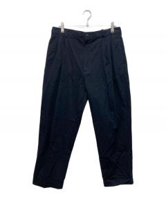 中古・古着通販】everyone (エブリワン) タックスラックス ネイビー