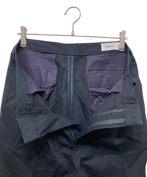 everyone（エブリワン）everyone (エブリワン) コットンスラックス ネイビー サイズ:XLの古着・服飾アイテム