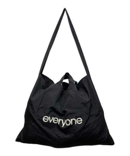everyone（エブリワン）everyone (エブリワン) everyone nylon big shoulder bag ブラックの古着・服飾アイテム