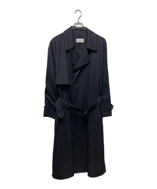 THE RERACS（ザ リラクス）THE RERACS (ザ リラクス) ウールトレンチコート ブラック サイズ:46の古着・服飾アイテム