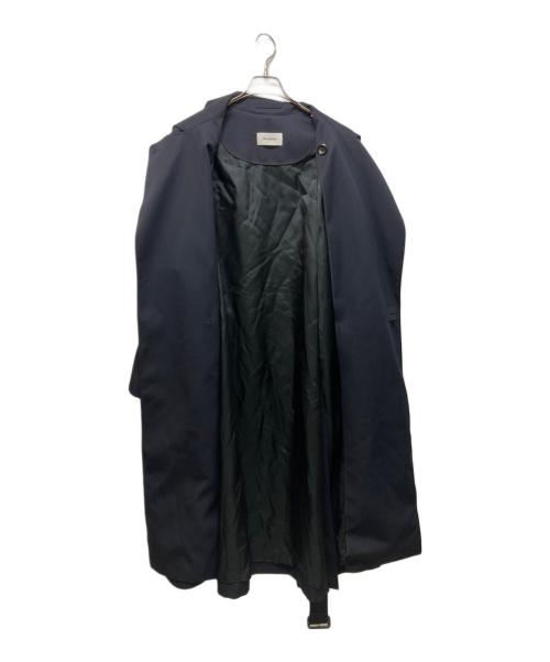 THE RERACS（ザ リラクス）THE RERACS (ザ リラクス) ウールトレンチコート ブラック サイズ:46の古着・服飾アイテム