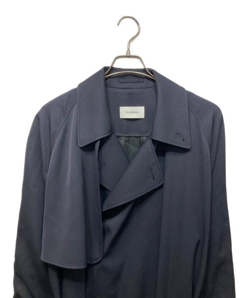 THE RERACS（ザ リラクス）THE RERACS (ザ リラクス) ウールトレンチコート ブラック サイズ:46の古着・服飾アイテム