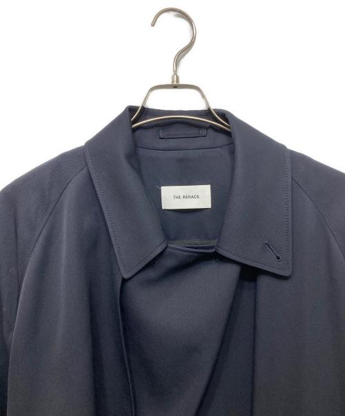 THE RERACS（ザ リラクス）THE RERACS (ザ リラクス) ウールトレンチコート ブラック サイズ:46の古着・服飾アイテム