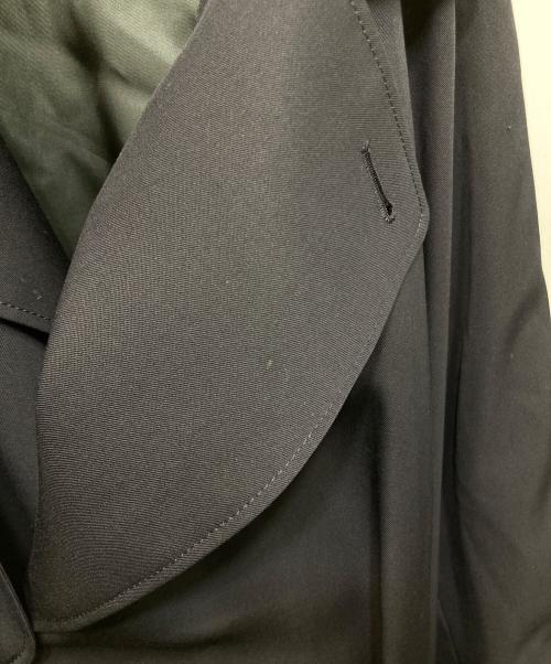 THE RERACS（ザ リラクス）THE RERACS (ザ リラクス) ウールトレンチコート ブラック サイズ:46の古着・服飾アイテム