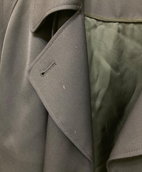 THE RERACS（ザ リラクス）THE RERACS (ザ リラクス) ウールトレンチコート ブラック サイズ:46の古着・服飾アイテム
