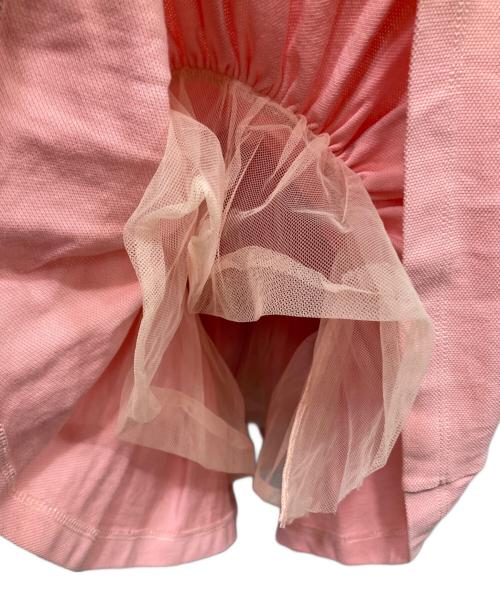 RED VALENTINO（レッドヴァレンティノ）RED VALENTINO (レッドヴァレンティノ) 鹿の子S/Sワンピース ピンク サイズ:XSの古着・服飾アイテム