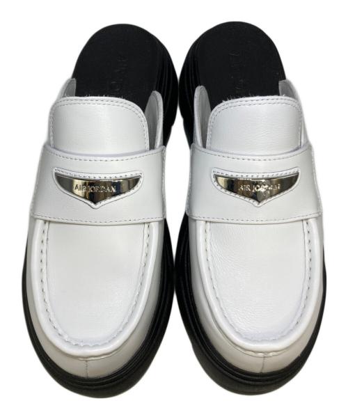 NIKE（ナイキ）NIKE (ナイキ) エア ジョーダン ミュール ホワイト サイズ:25の古着・服飾アイテム