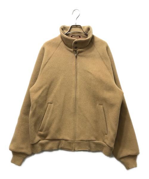 PENDLETON（ペンドルトン）PENDLETON (ペンドルトン) 70sウールドリズラージャケット　USA製 IDEALジップ ベージュ サイズ:Lの古着・服飾アイテム