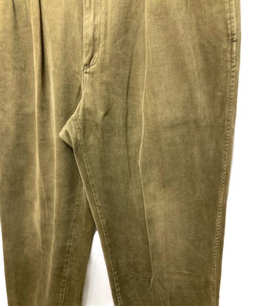 POLO RALPH LAUREN（ポロ・ラルフローレン）POLO RALPH LAUREN (ポロ・ラルフローレン) 2タックチノパン カーキ サイズ:W34の古着・服飾アイテム