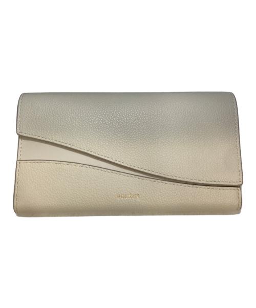 POLENE（ポレーヌ）POLENE (ポレーヌ) sierra ウォレット ホワイトの古着・服飾アイテム