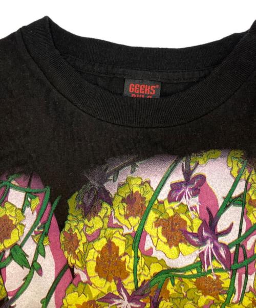 GEEKS RULE（ギークスルール）GEEKS RULE (ギークスルール) レゼTEE ブラック サイズ:Mの古着・服飾アイテム
