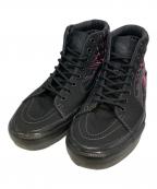 VANS×SUPREMEヴァンズ×シュプリーム）の古着「SK8-HI By “Ben Kadow”」｜ブラック×ピンク