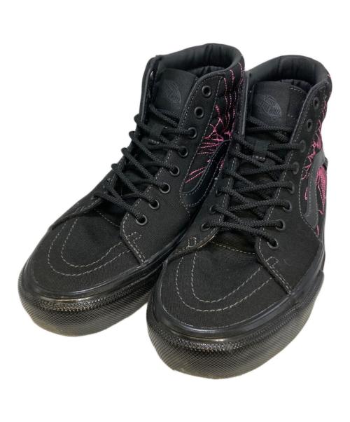 VANS（ヴァンズ）VANS (ヴァンズ) SUPREME (シュプリーム) SK8-HI By “Ben Kadow” ブラック×ピンク サイズ:27の古着・服飾アイテム