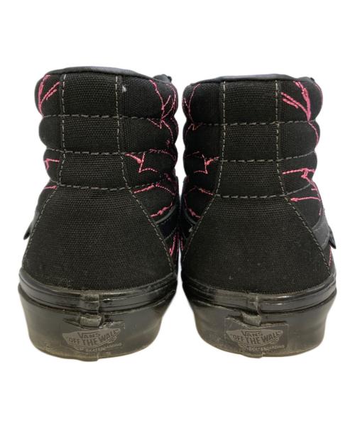 VANS（ヴァンズ）VANS (ヴァンズ) SUPREME (シュプリーム) SK8-HI By “Ben Kadow” ブラック×ピンク サイズ:27の古着・服飾アイテム