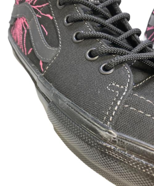 VANS（ヴァンズ）VANS (ヴァンズ) SUPREME (シュプリーム) SK8-HI By “Ben Kadow” ブラック×ピンク サイズ:27の古着・服飾アイテム