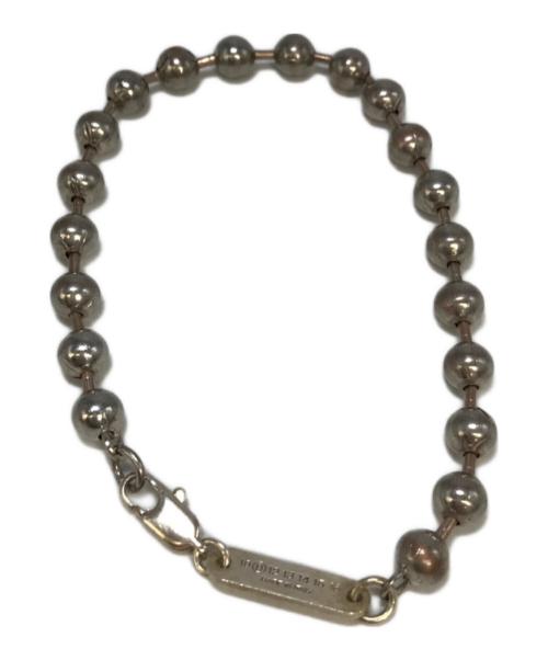 Maison Margiela（メゾンマルジェラ）Maison Margiela (メゾンマルジェラ) ボールチェーンブレスレット シルバーの古着・服飾アイテム