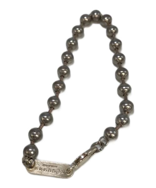 Maison Margiela（メゾンマルジェラ）Maison Margiela (メゾンマルジェラ) ボールチェーンブレスレット シルバーの古着・服飾アイテム