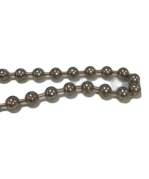 Maison Margiela（メゾンマルジェラ）Maison Margiela (メゾンマルジェラ) ボールチェーンブレスレット シルバーの古着・服飾アイテム