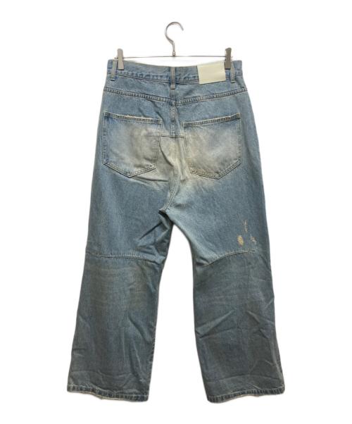 CAMPHOR WOOD（カンファーウッド）CAMPHOR WOOD (カンファーウッド) ダメージバギーデニム インディゴ サイズ:Mの古着・服飾アイテム