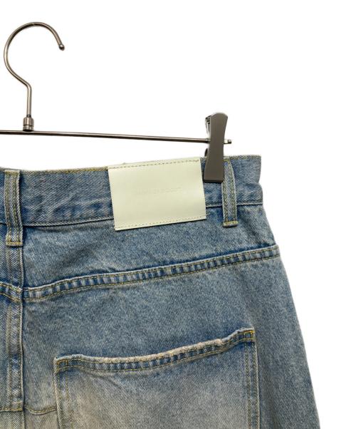 CAMPHOR WOOD（カンファーウッド）CAMPHOR WOOD (カンファーウッド) ダメージバギーデニム インディゴ サイズ:Mの古着・服飾アイテム