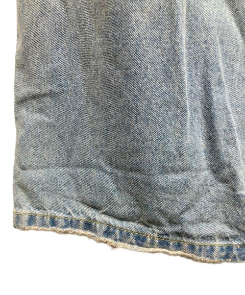 CAMPHOR WOOD（カンファーウッド）CAMPHOR WOOD (カンファーウッド) ダメージバギーデニム インディゴ サイズ:Mの古着・服飾アイテム