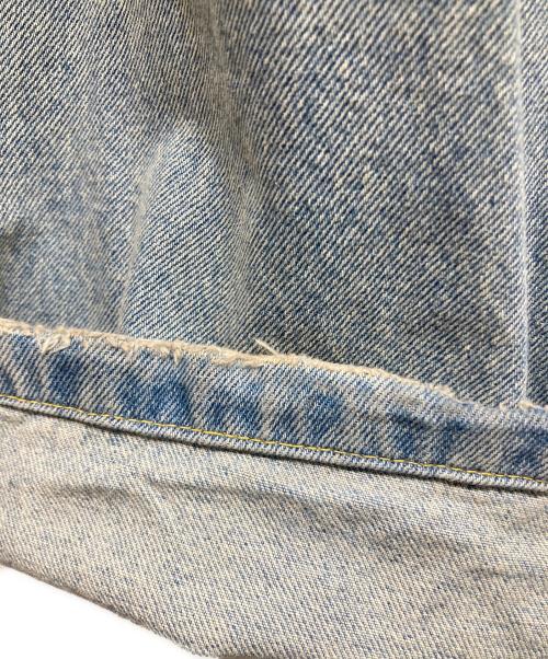 CAMPHOR WOOD（カンファーウッド）CAMPHOR WOOD (カンファーウッド) ダメージバギーデニム インディゴ サイズ:Mの古着・服飾アイテム