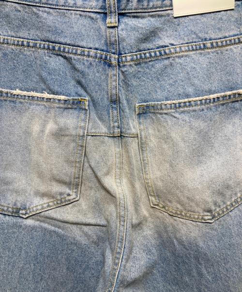 CAMPHOR WOOD（カンファーウッド）CAMPHOR WOOD (カンファーウッド) ダメージバギーデニム インディゴ サイズ:Mの古着・服飾アイテム