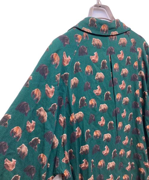 m's braque（エムズブラック）M'S BRAQUE (エムズブラック) アロハシャツ グリーン サイズ:38の古着・服飾アイテム