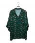 M'S BRAQUE（エムズブラック）の古着「アロハシャツ」｜グリーン