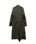 Edwina Horl (エドウィナ ホール) NO COLLAR LONG COAT ノーカラーロングコート カーキ サイズ:M：16000円