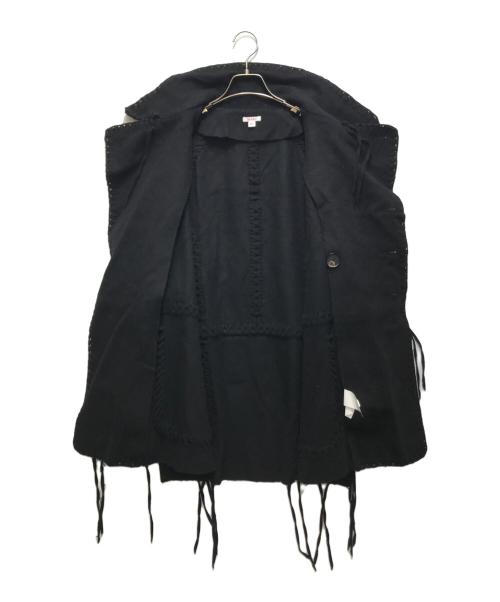 masu（エムエーエスユー）masu (エムエーエスユー) 20AW BOHEMIAN COAT（ボヘミアンコート）/ MNFW-CT0302 ブラック サイズ:46の古着・服飾アイテム